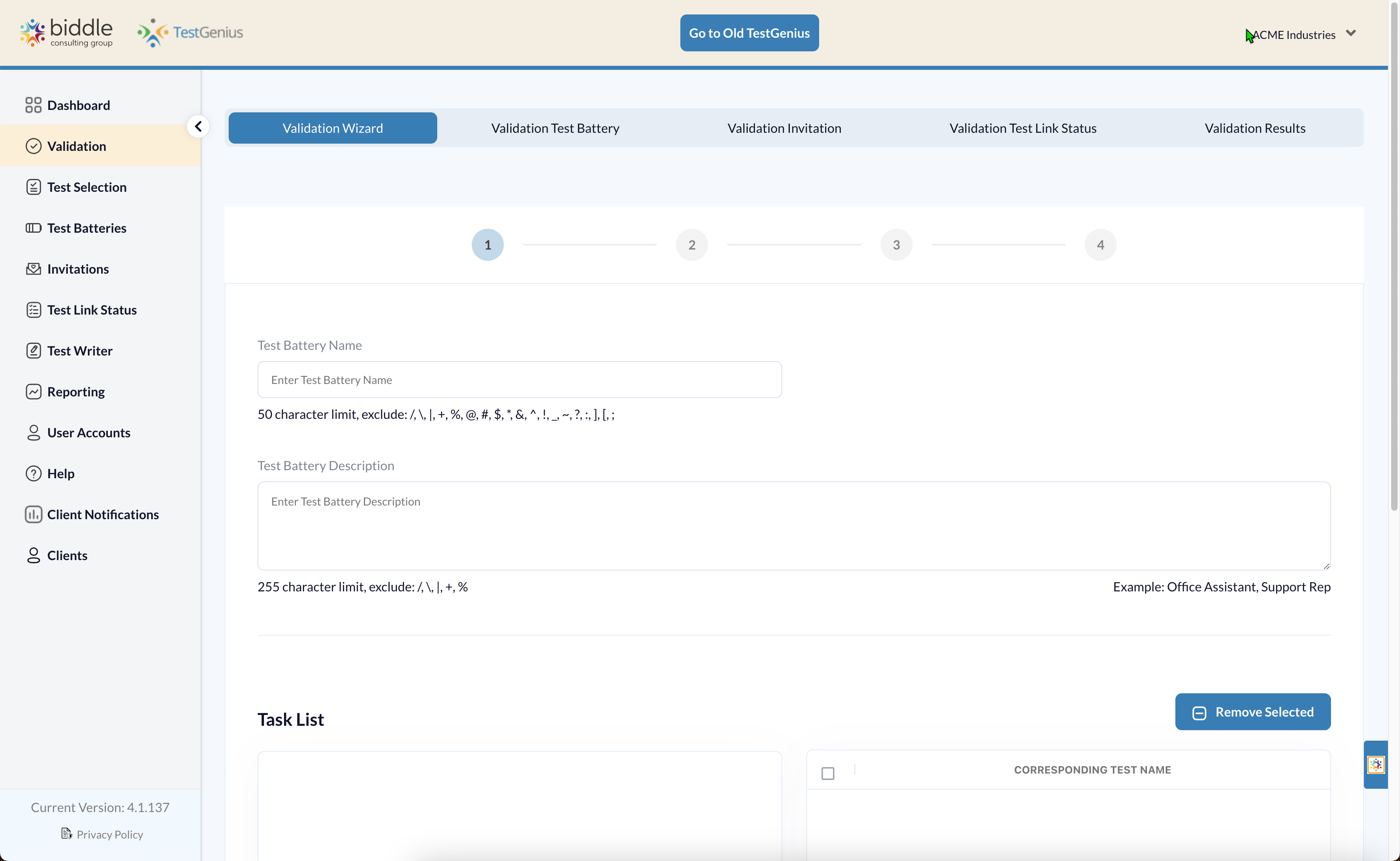 TestGenius NEOGOV Integration - onsite testing